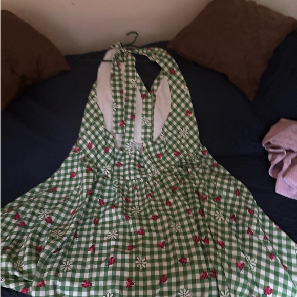 Unique Vintage Halter style dress. New without tags, 4x - Picture 2 of 4